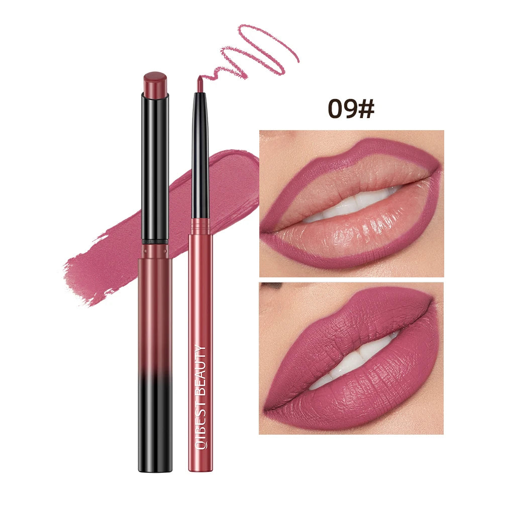 QIBEST Matte Lip Liner Pencil