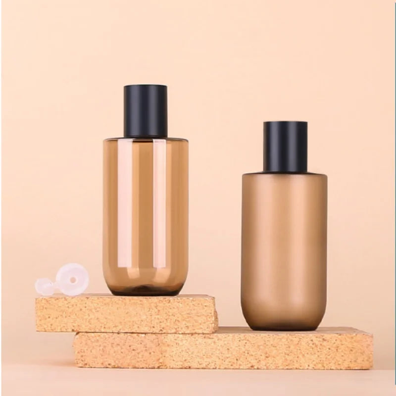 Clear PET Cosmetic Bottles 200ml