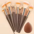 13Pc Foundation Eyeshadow Brush Set
