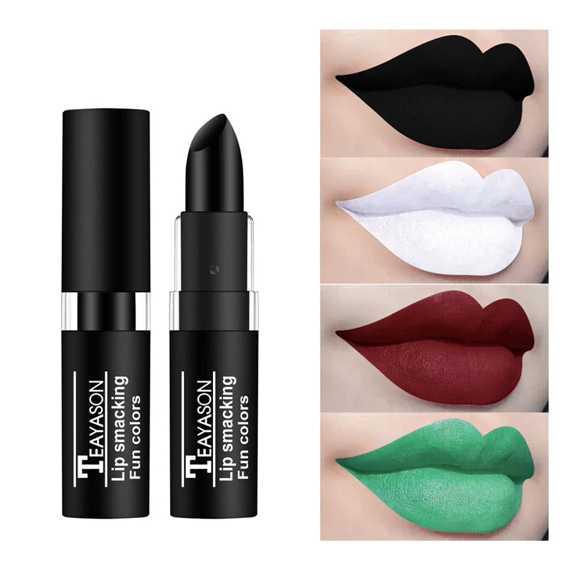 12-Color Matte Nude Lipstick Set
