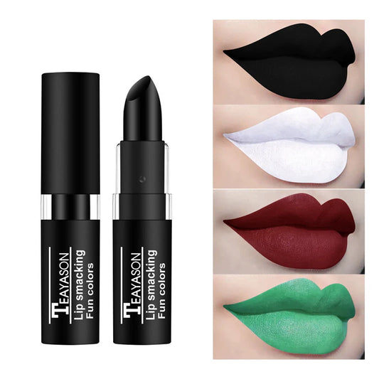 12-Color Matte Nude Lipstick Set