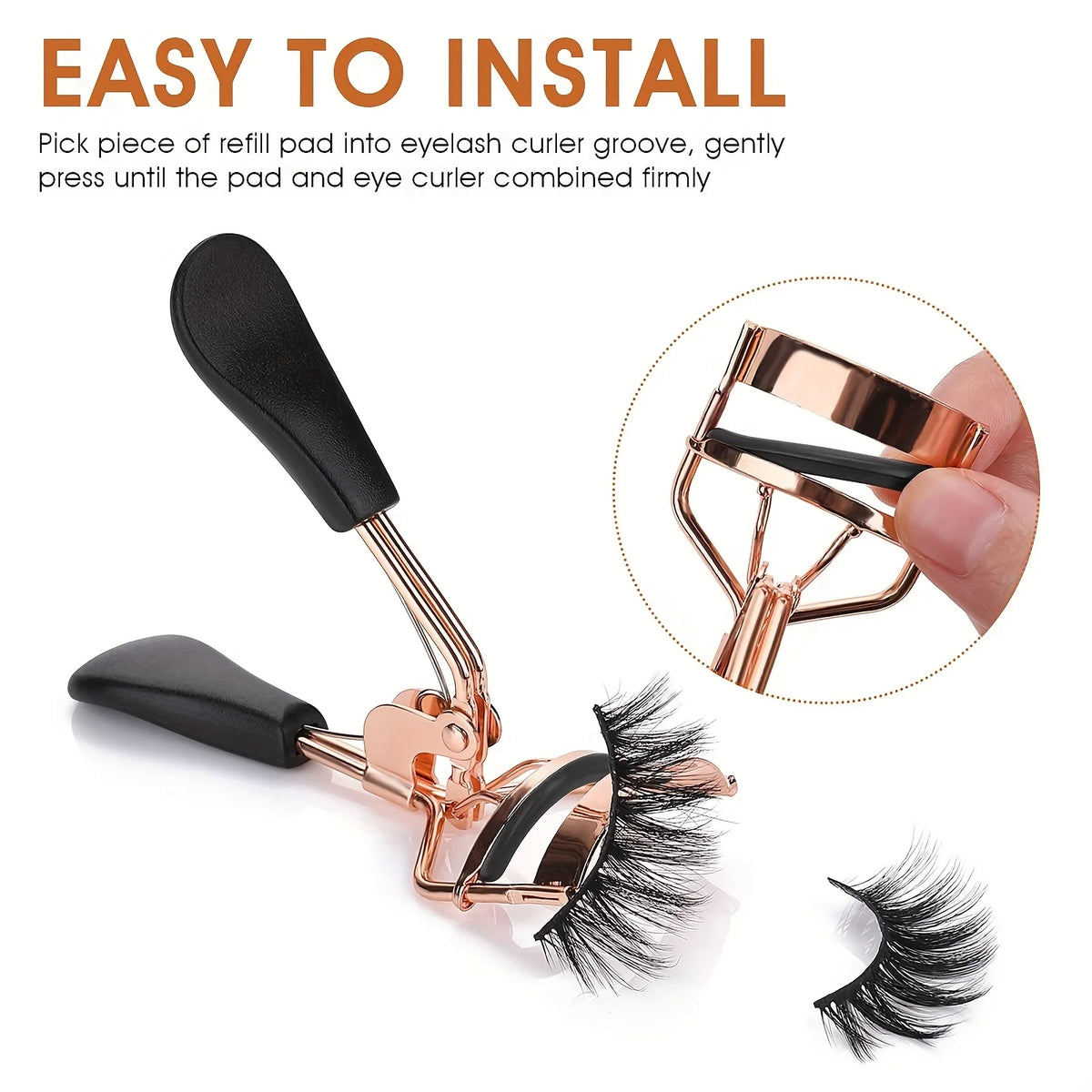 Flexible Eyelash Curler Tool