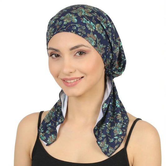 Muslim Pre-Tied Turban Chemo Cap