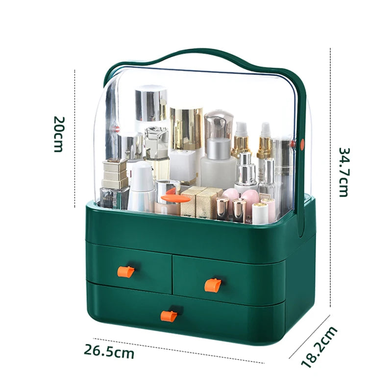 Countertop Cosmetic Organizer with Drawer