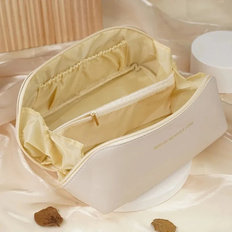 PU Leather Travel Wash Bag